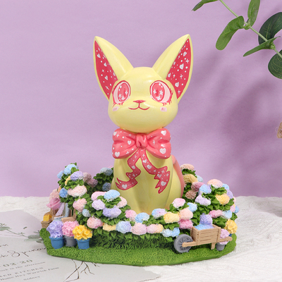 绣球花郁金香花底座硅胶模具