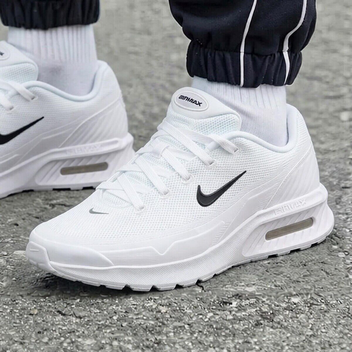 Nike耐克2026年新款白色运动鞋AIR MAX气垫男鞋缓震透气休闲跑鞋