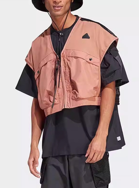 Adidas/阿迪达斯正品M CE Q2 PR VEST男子运动时尚短马甲IA0014