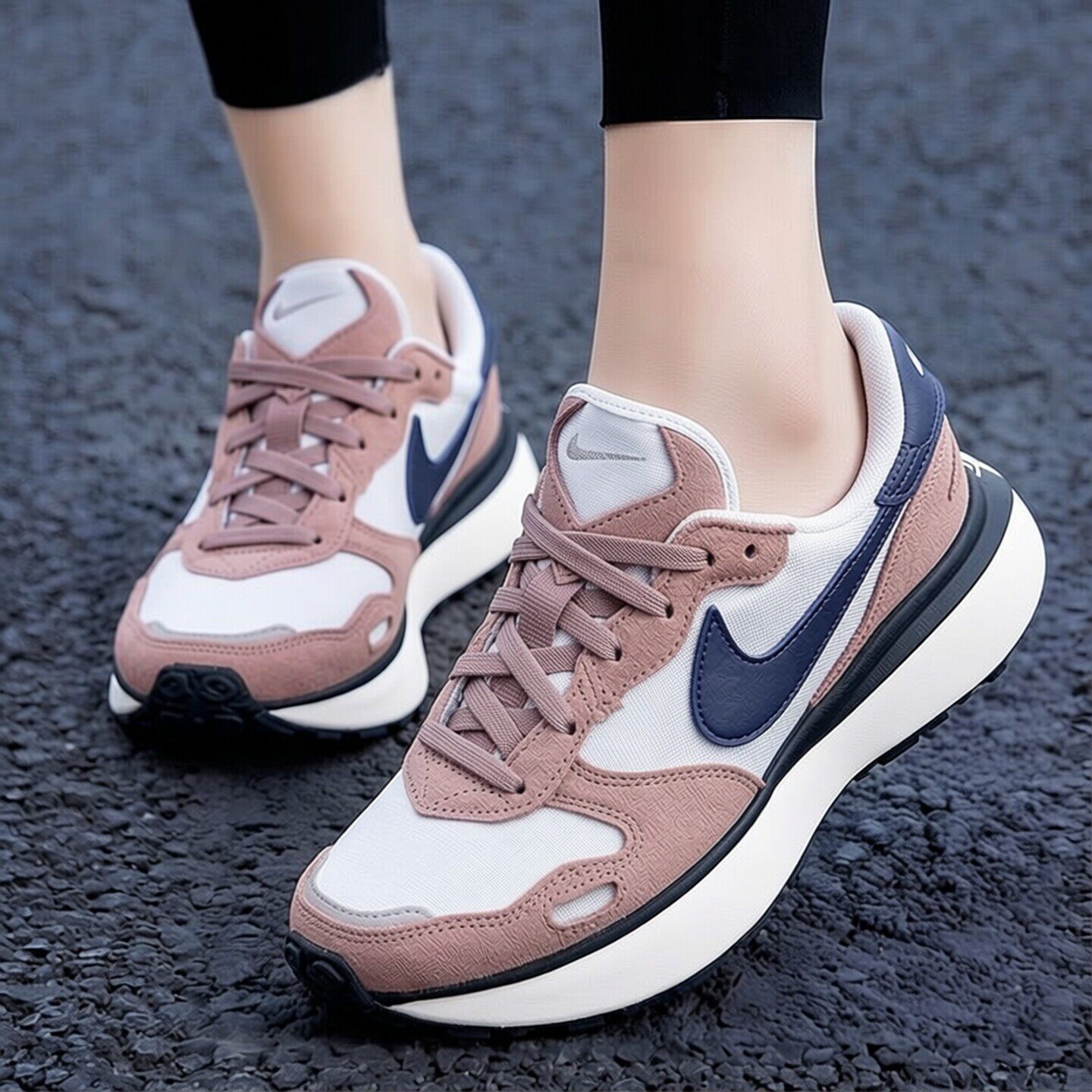 NIKE耐克鞋子复古运动鞋厚底减震休闲鞋2026年正品女鞋潮流华夫鞋