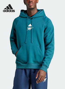 Adidas/阿迪达斯正品AFC LS HD足球男子运动连帽卫衣HZ2062