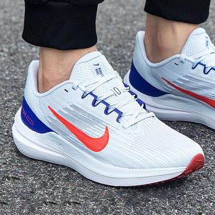 Nike耐克男鞋秋季新款ZOOM WINFLO 9气垫运动鞋缓震跑步鞋DD6203