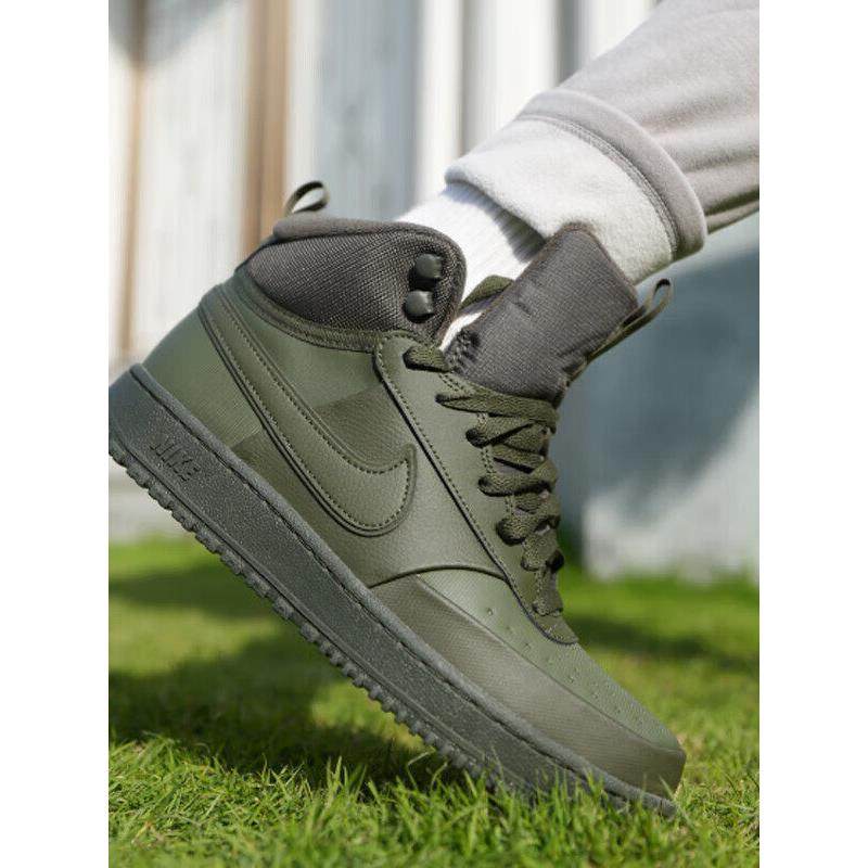 Nike耐克男鞋高帮板鞋空军一号简版休闲鞋加厚保暖军绿色运动鞋,流行男鞋,高帮鞋,淘宝优惠券,粉丝福利购,淘宝优惠卷