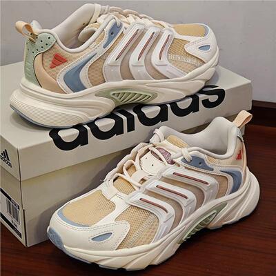 阿迪达斯女鞋新款CLIMACOOL BOUNCE休闲跑步鞋透气运动鞋IF6735