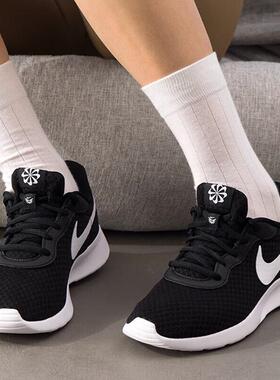 NIKE耐克女鞋新款运动跑步鞋TANJUN网面透气健身训练鞋舒适休闲鞋