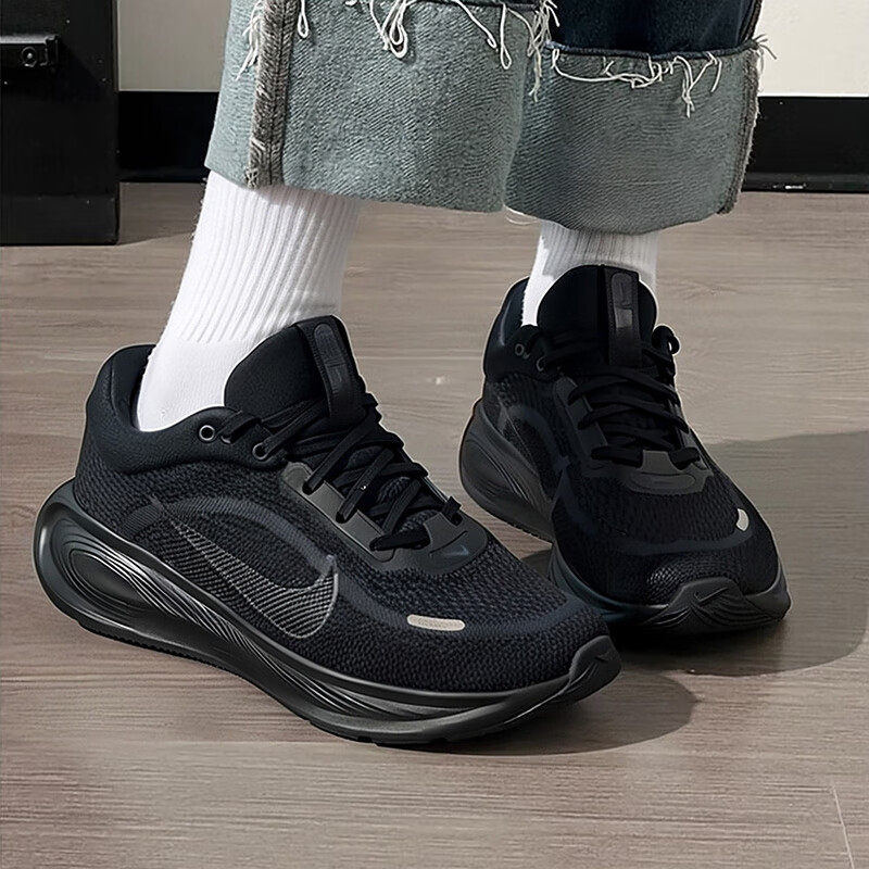 NIKE耐克黑色女鞋正品正品运动鞋缓震轻便鞋子休闲户外训练跑步鞋
