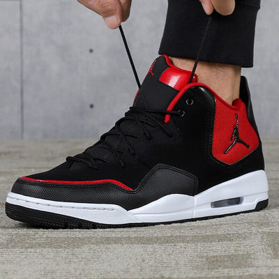 AIR JORDAN耐克COURTSIDE 23男休闲鞋NIKE中帮气垫缓震运动篮球鞋