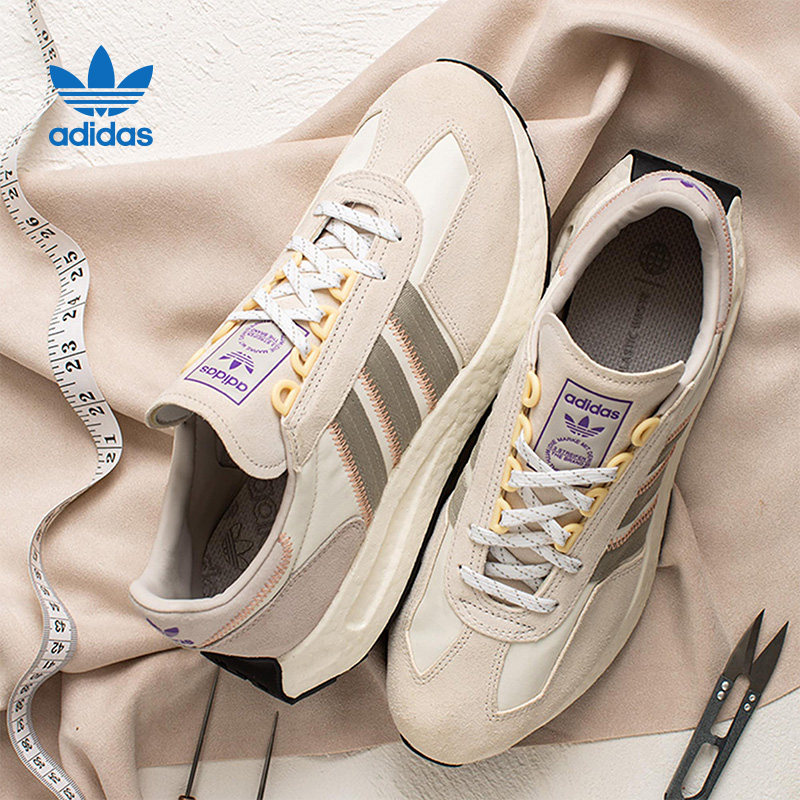 adidas阿迪达斯三叶草男女鞋RETROPY E5复古慢跑鞋GY9916 GY9912