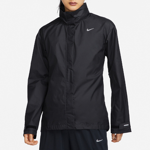 Nike/耐克正品女士跑步运动防风立领休闲反光梭织外套FB7452