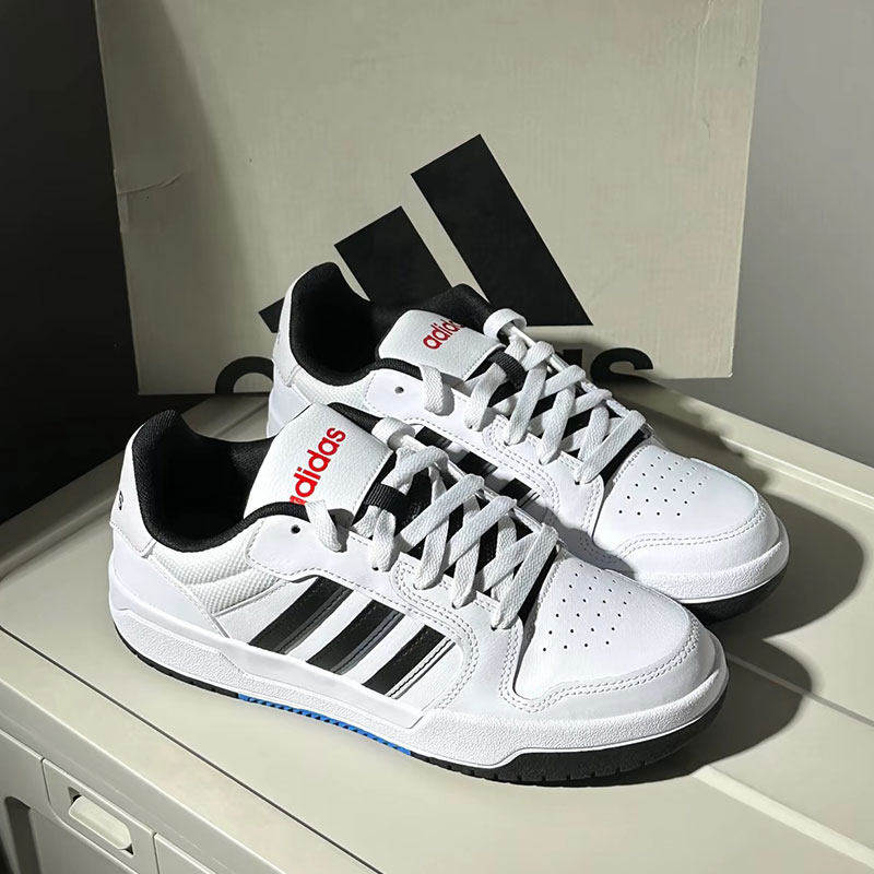 阿迪达斯小白鞋男夏季新款正品皮面透气复古男鞋篮球板鞋JQ3924