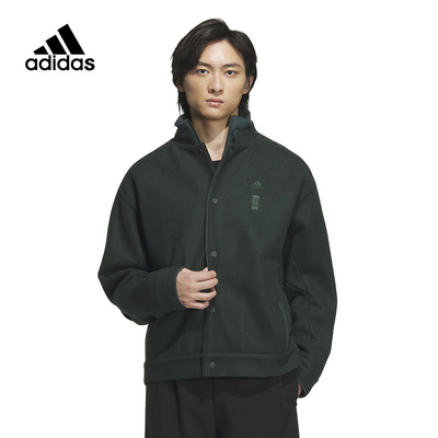 阿迪达斯男子正品春新款武极防风训练休闲立领运动夹克外套IX4286