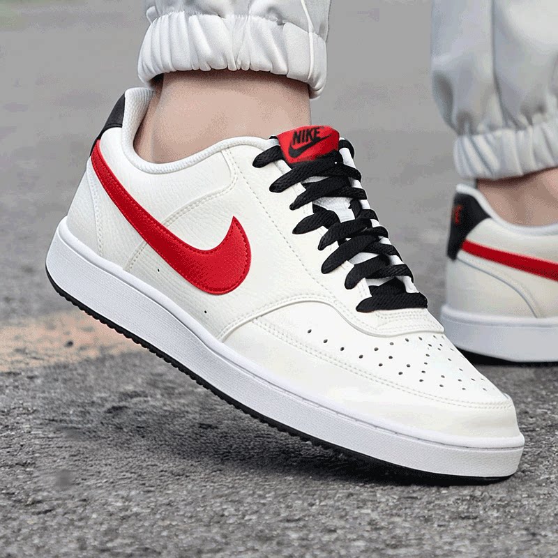 Nike耐克鞋子简版空军一号男鞋正品低帮板鞋红标运动鞋耐磨休闲鞋