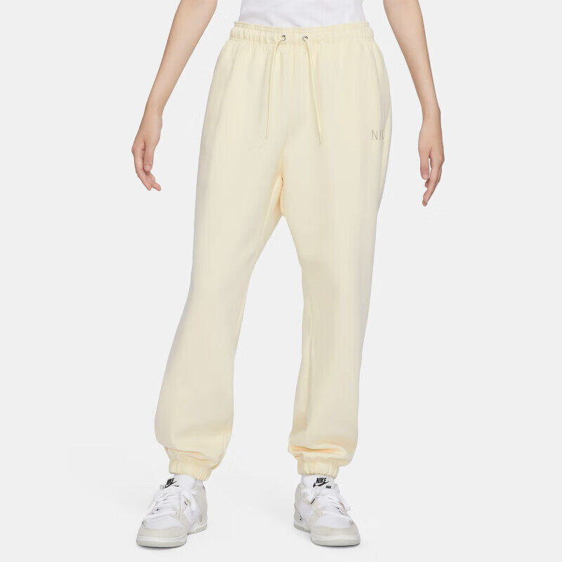 Nike耐克女裤正品夏季正品运动裤收口束脚宽松休闲长裤HF0423-113