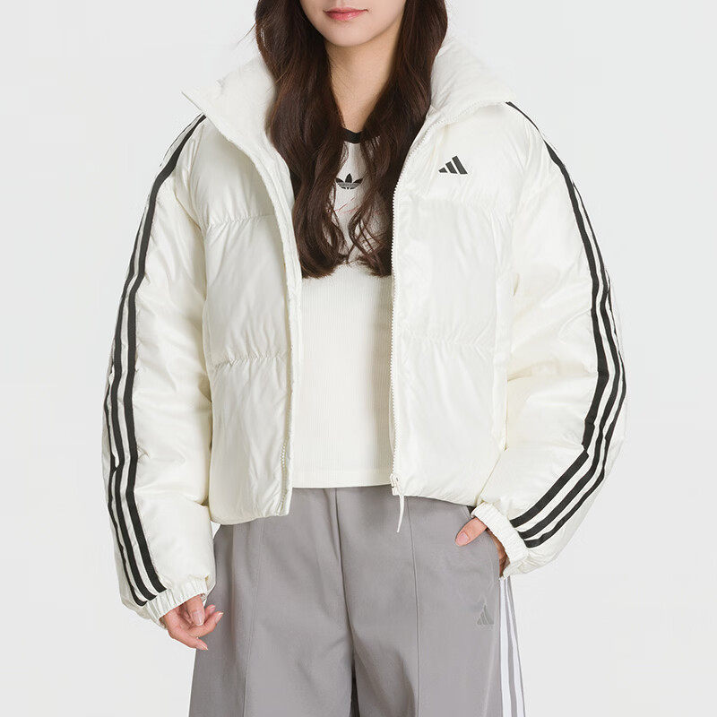 Adidas阿迪达斯羽绒服2026冬季户外出行御寒保暖羽绒衣外套KW4722