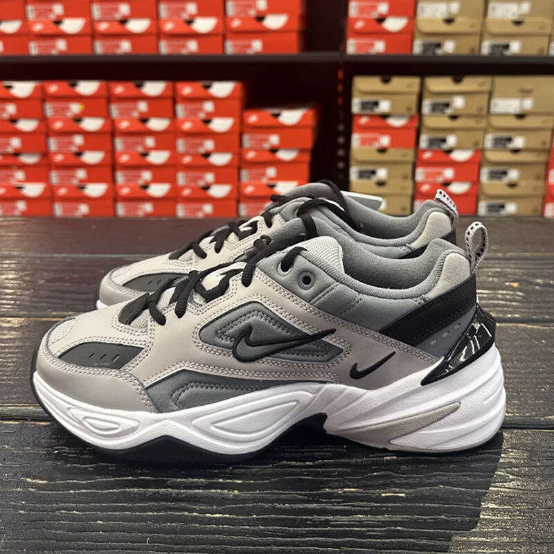 Nike耐克男鞋2026春新款M2K老爹鞋运动鞋厚底篮球复古休闲跑步鞋