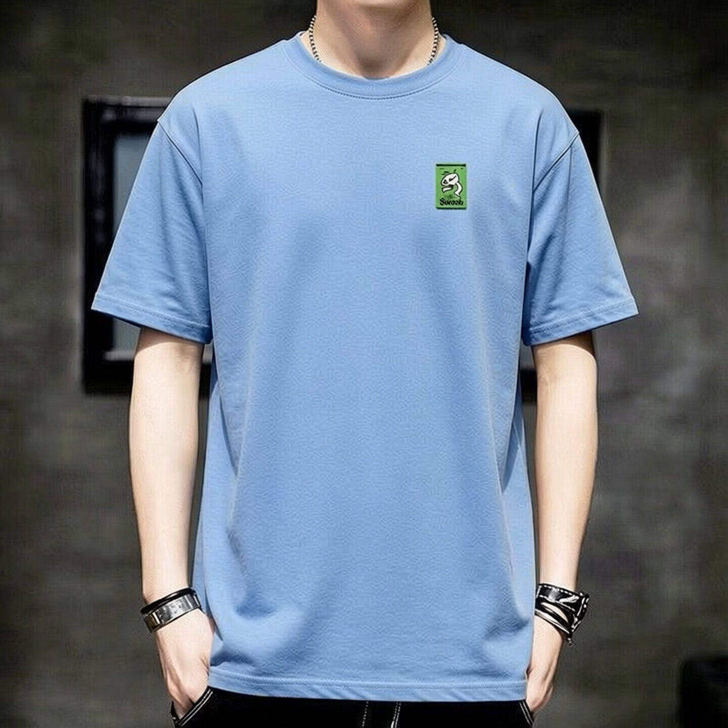 蓝色短袖Nike耐克正品男