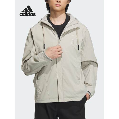 Adidas/阿迪达斯正品正品男士连帽休闲运动夹克外套IX4289