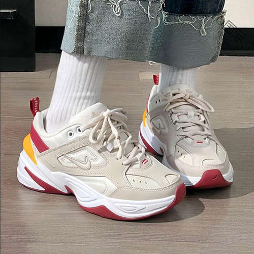 Nike耐克女鞋M2K TEKNO正品复古增高运动厚底老爹鞋休闲鞋跑步鞋