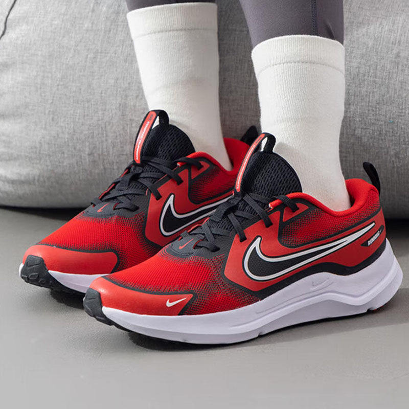 红色女鞋耐克马年新年款喜庆运动厚底鞋正品正品Nike休闲鞋跑步鞋
