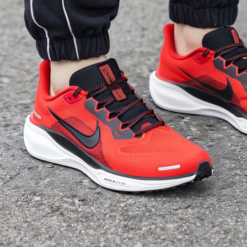 冬季正品红色运动鞋Nike耐克鞋子正品飞马41厚底跑步鞋男鞋健身鞋