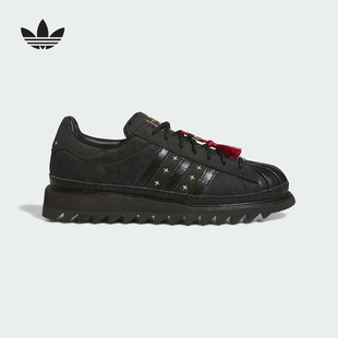阿迪达斯SUPERSTAR蛇年陈冠希联名款经典贝壳头板鞋运动鞋 JR5114