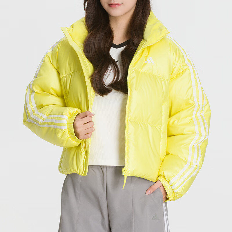 Adidas阿迪达斯羽绒服2026冬季户外出行御寒保暖羽绒衣外套KW4724