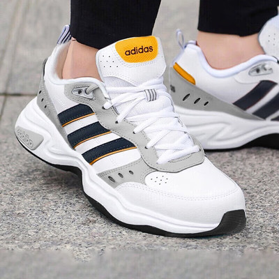 Adidas阿迪达斯男鞋正品春新款复古老爹鞋跑步鞋男士运动鞋EG2655