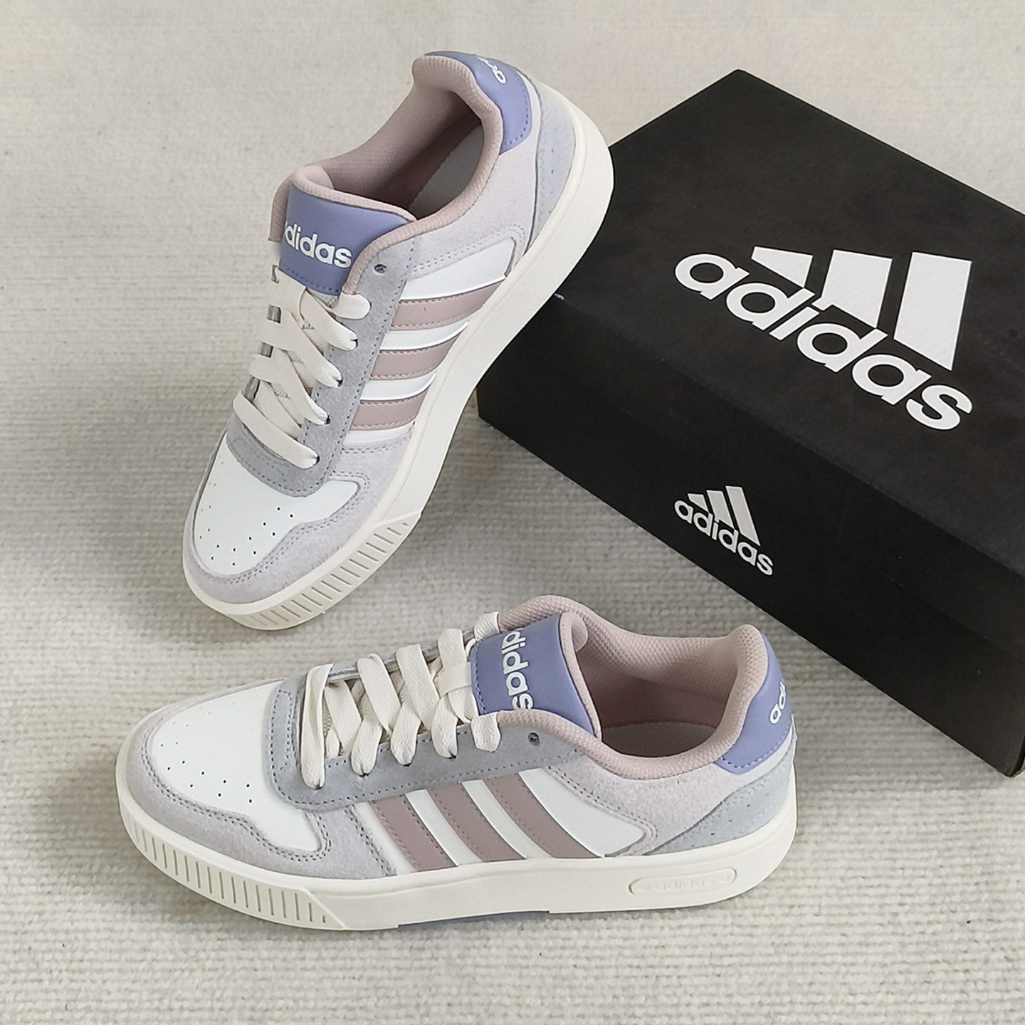 Adidas阿迪达斯板鞋女新款低帮撞色网球锯齿D-PAD CLASSIC休闲鞋,运动鞋new,运动休闲鞋,淘宝优惠券,粉丝福利购,淘宝优惠卷