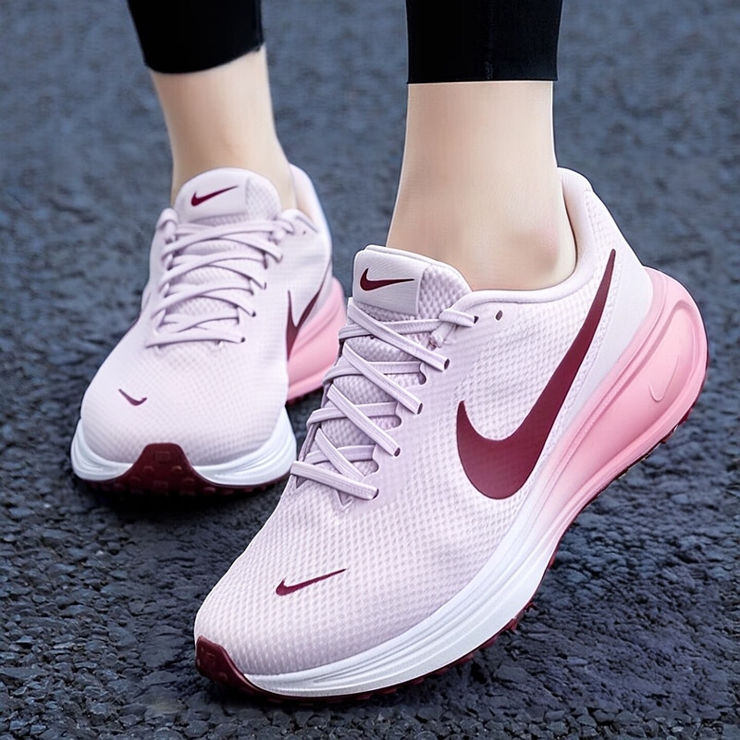 NIKE耐克女鞋跑步鞋运动鞋网面透气轻便软底舒适户外训练慢跑鞋