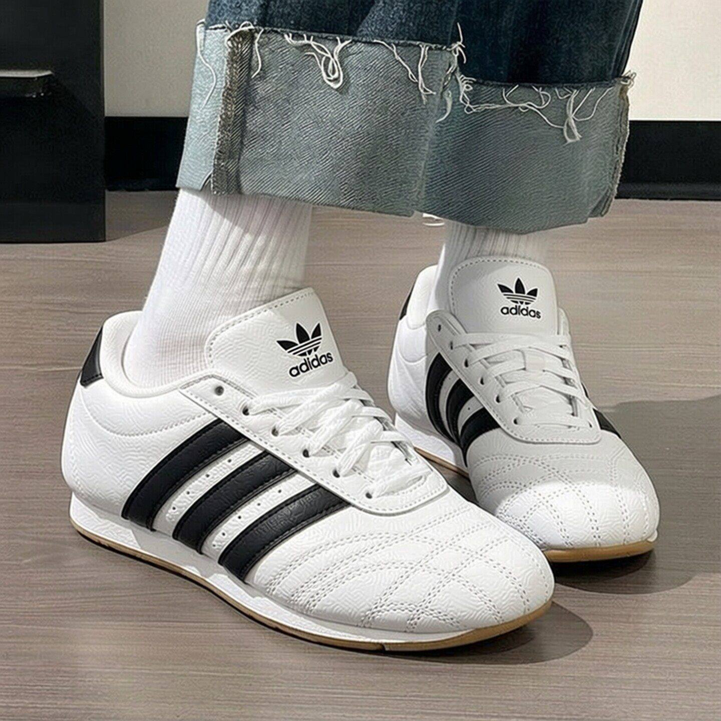 adidas阿迪达斯女鞋正品薄底拳击TAEKWONDO百搭运动休闲鞋JS1194
