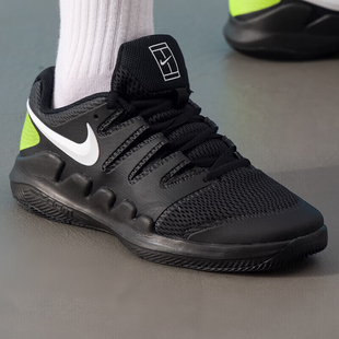 Nike耐克女鞋新款运动鞋JR VAPOR X黑色网球鞋时尚潮流透气休闲鞋