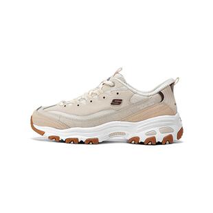 Skechers斯凯奇女鞋闪穿鞋复古时尚老爹鞋休闲运动鞋150537/NTTP