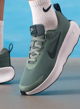 Nike耐克鞋子绿色跑步鞋新款健身男鞋厚底运动鞋透气网面鞋FV5285