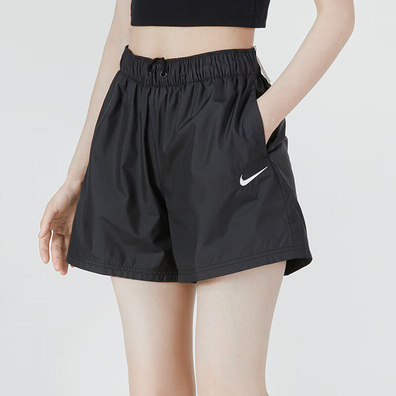 Nike耐克梭织短裤女裤子2024夏季新款运动裤透气五分裤热裤DM6761