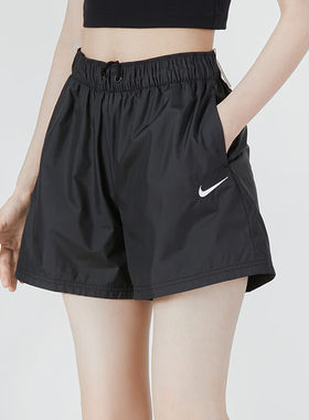 Nike耐克梭织短裤女裤子正品夏季新款运动裤透气五分裤热裤DM6761