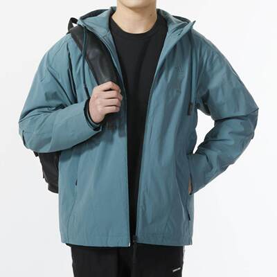 adidas阿迪达斯男装外套24新款武极系列运动休闲连帽夹克 IX4288