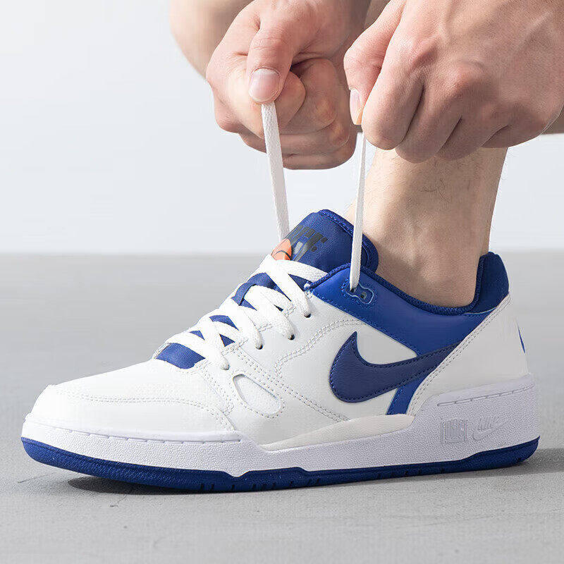 Nike耐克鞋子简版空军一号正品男鞋低帮板鞋复古运动鞋防滑休闲鞋