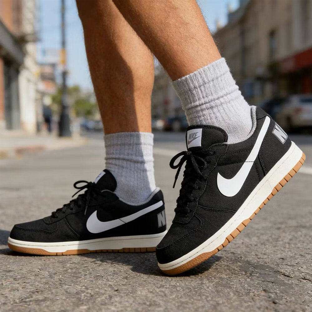 Nike耐克鞋子正品帆布鞋厚底运动鞋正品板鞋轻便男鞋休闲鞋854166