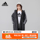 运动休闲防风保暖棉服外套GF0025 新款 Adidas阿迪达斯棉衣女装 正品