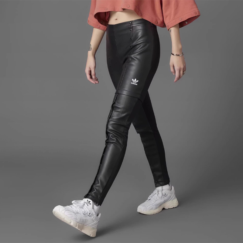 Adidas阿迪达斯女裤三叶草休闲SLIM PANT修身运动长裤正品HF1998