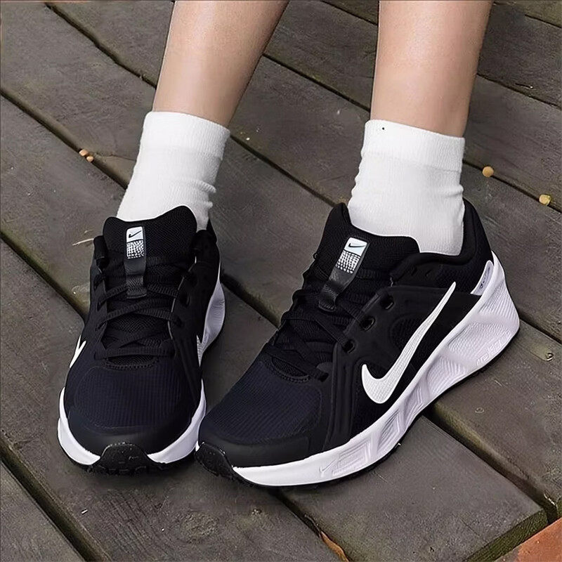Nike耐克鞋子厚底女鞋正品透气跑步鞋新款减震防滑运动鞋健身网鞋