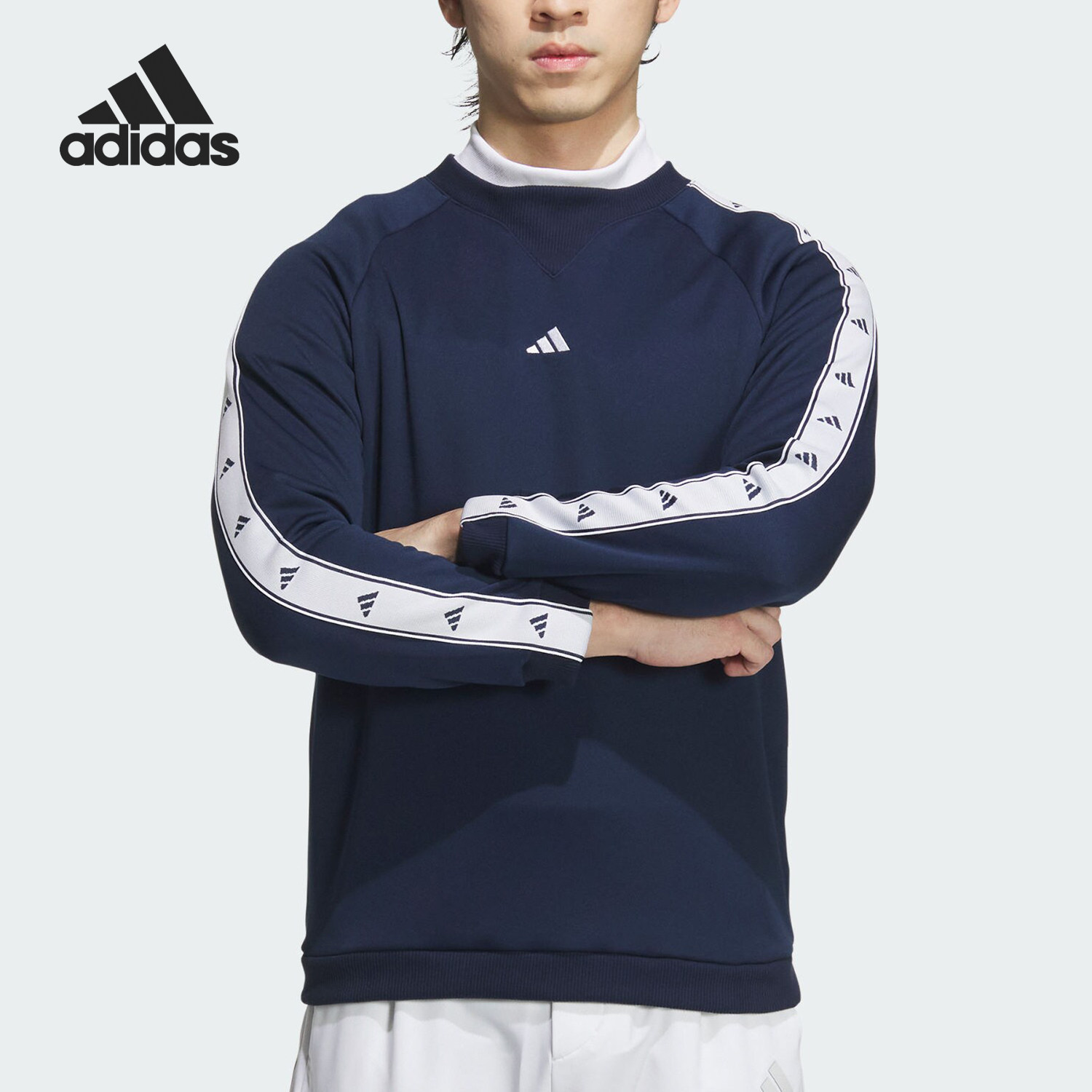 Adidas/阿迪达斯正品正品男女运动保暖宽松高尔夫卫衣JE1441