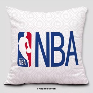 毛绒时尚 新款 抱枕NBA球队logo篮球爱好者收藏枕头学生礼物定制ins