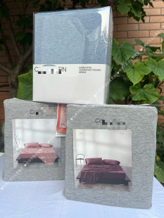 K外贸高品纯棉莫代尔棉针织床笠180×200×30四季 可用舒适度超高