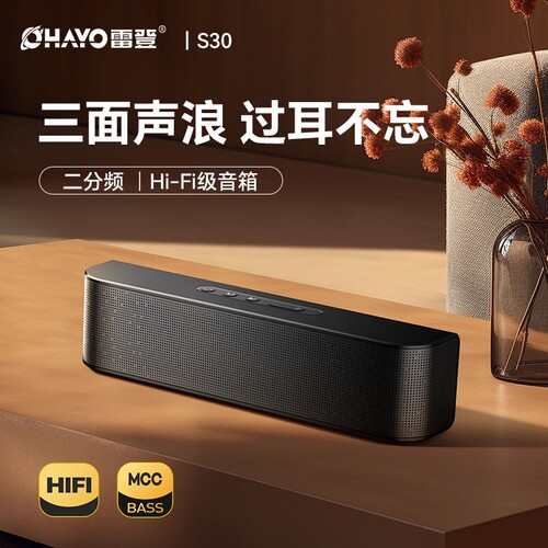 雷登S30音响蓝牙音箱60W大音量无