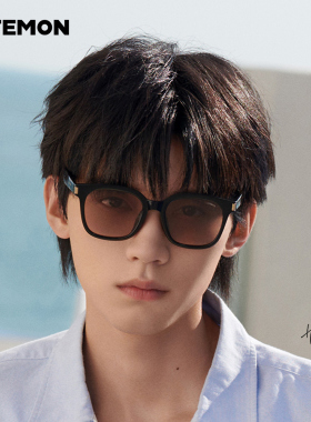浪特梦龙年周翊然同款墨镜男偏光百搭时尚板材太阳镜大框女T37027