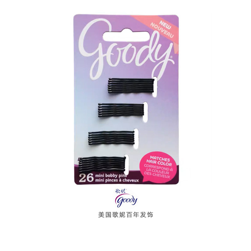 歌妮Goody发饰头饰侧边隐形迷你最小号碎发夹刘海发卡一字夹卡子