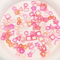 [Градиент розово-красный] Смешанные цвета 20 г, около 190 шт.