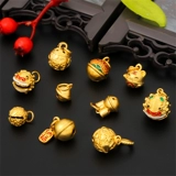 Эмаль, колокольчик, подвеска ручной работы, браслет, на удачу, «сделай сам»