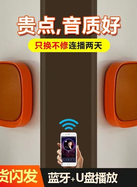 AITES A8壁挂式无线蓝牙音响店铺墙音箱专用商用服装店家用环绕挂